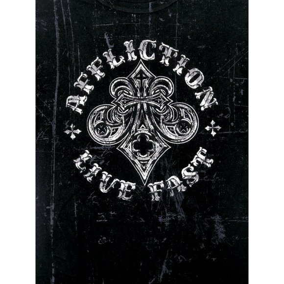 AFFLICTION ROYALE CONNECT Boy’s T-shirt -Youth Tee - Picture 8 of 9